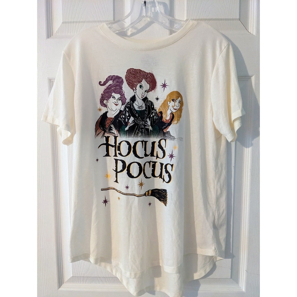Hocus Pocus Sanderson Sisters‎ Graphic T-Shirt Witchy Halloween Tee Juniors XXL